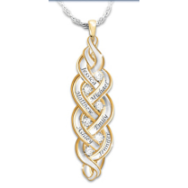 Save Strength Of Family Diamond Pendant Save Strength Of Family Diamond Pendant