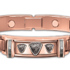 Mind, Body And Spirit Custom Copper Magnetic ID Bracelet Mind, Body And Spirit Custom Copper Magnetic ID Bracelet
