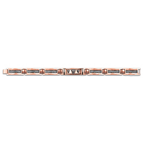 Mind, Body And Spirit Custom Copper Magnetic ID Bracelet Mind, Body And Spirit Custom Copper Magnetic ID Bracelet