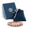 Mind, Body And Spirit Custom Copper Magnetic ID Bracelet Mind, Body And Spirit Custom Copper Magnetic ID Bracelet