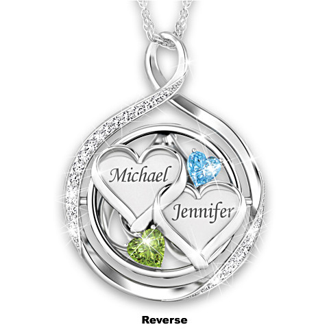 Head Over Heels Personalized 2-In-1 Flip Necklace Head Over Heels Personalized 2-In-1 Flip Necklace