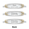 Granddaughter Bracelet With Two Personalized Engravings Granddaughter Bracelet With Two Personalized Engravings