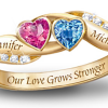 Love's Journey Personalized Couples Ring Love's Journey Personalized Couples Ring