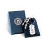 Personalized Dog Tag Pendant For Son With Two Diamonds Personalized Dog Tag Pendant For Son With Two Diamonds