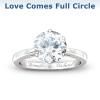 Personalized Diamonesk Bridal Ring: Choose From 5 Designs Personalized Diamonesk Bridal Ring: Choose From 5 Designs