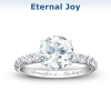 Personalized Diamonesk Bridal Ring: Choose From 5 Designs Personalized Diamonesk Bridal Ring: Choose From 5 Designs