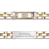 Always My Son Diamond Bracelet Etched With Name & Sentiment Always My Son Diamond Bracelet Etched With Name & Sentiment