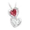 Every Beat Of My Heart Personalized Birthstone Necklace Every Beat Of My Heart Personalized Birthstone Necklace
