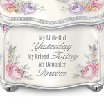 My Daughter Personalized Heirloom Porcelain Music Box