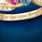 Love's Journey Personalized Couples Ring