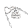 Granddaughter, I Love You Personalized Diamond Necklace Granddaughter, I Love You Personalized Diamond Necklace