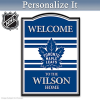 NHL Toronto Maple Leafs® Personalized Welcome Sign NHL Toronto Maple Leafs® Personalized Welcome Sign