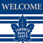 NHL Toronto Maple Leafs® personnalisé signe de bienvenue