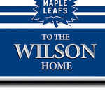 NHL Toronto Maple Leafs® Personalized Welcome Sign
