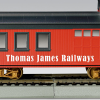 Personalized HO-Scale Caboose Train Car Personalized HO-Scale Caboose Train Car