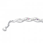 Wishes For My Daughter Personalized Crystal Bracelet