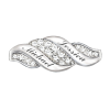 Cascade Of Love Diamond Ring With Engraved Names Cascade Of Love Diamond Ring With Engraved Names