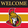 Ottawa Senators Welcome Sign Personalized With Name Ottawa Senators Welcome Sign Personalized With Name