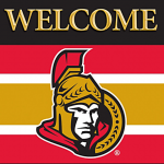 Ottawa Senators Welcome Sign Personalized With Name