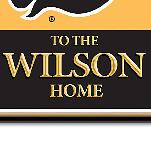 Calgary Flames Welcome Sign Personalized With Name Calgary Flames Welcome Sign Personalized With Name