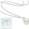 Precious Granddaughter Personalized Cultured Pearl Necklace Precious Granddaughter Personalized Cultured Pearl Necklace