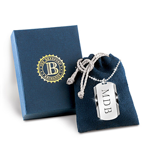 For My Grandson Personalized Pendant Necklace For My Grandson Personalized Pendant Necklace