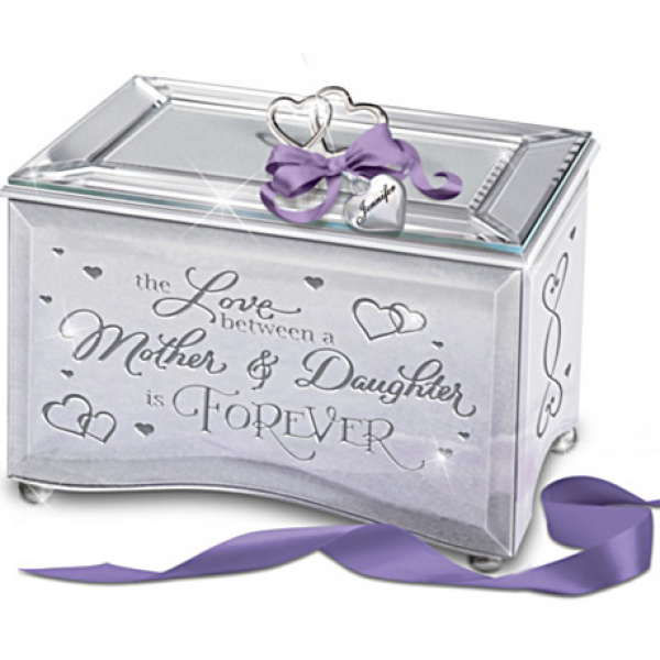 The Love Between A Mother & Daughter Personalized Music Box