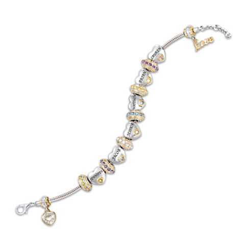 Forever In A Mothers Heart Personalized Bracelet Forever In A Mothers Heart Personalized Bracelet