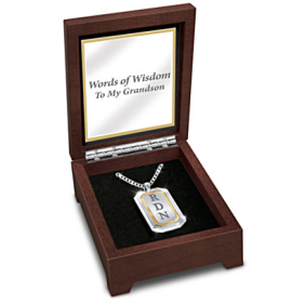 Words Of Wisdom Personalized Pendant Necklace Words Of Wisdom Personalized Pendant Necklace
