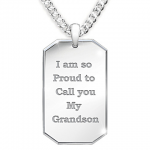 Words Of Wisdom Personalized Pendant Necklace
