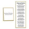 Words Of Wisdom Personalized Pendant Necklace Words Of Wisdom Personalized Pendant Necklace