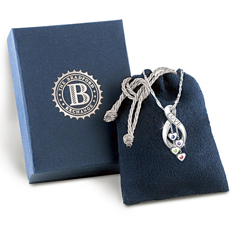 Infinite Love Personalized Diamond Pendant Necklace Infinite Love Personalized Diamond Pendant Necklace