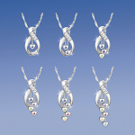 Infinite Love Personalized Diamond Pendant Necklace