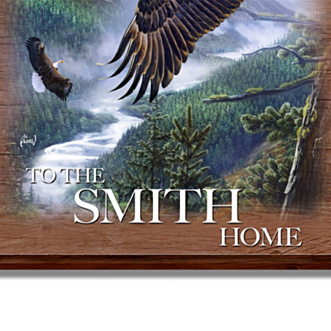 Soaring Guardians Personalized Welcome Sign Soaring Guardians Personalized Welcome Sign