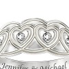 Hearts Full Of Diamonds Personalized Ring Hearts Full Of Diamonds Personalized Ring