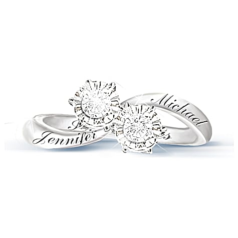 Bague Diamant Personnalisée Soul Mates Bague Diamant Personnalisée Soul Mates