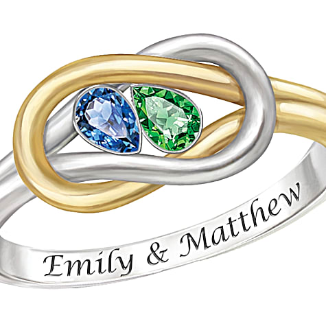 Lover's Knot Personalized Ring Lover's Knot Personalized Ring