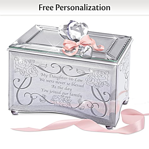 My Daughter-In-Law, I Love You Personalized Music Box My Daughter-In-Law, I Love You Personalized Music Box
