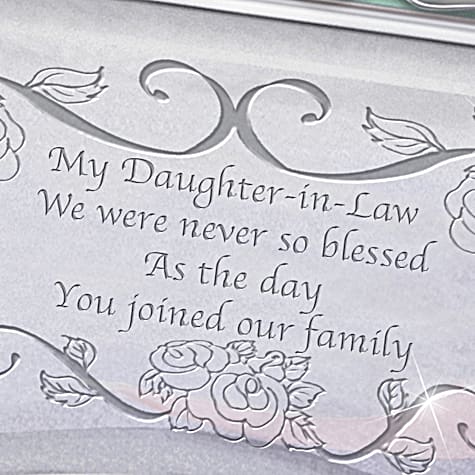 My Daughter-In-Law, I Love You Personalized Music Box My Daughter-In-Law, I Love You Personalized Music Box