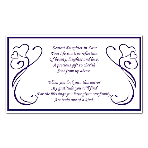 My Daughter-In-Law, I Love You Personalized Music Box My Daughter-In-Law, I Love You Personalized Music Box