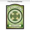 Bénédictions De L’Irlande Signe De Bienvenue Personnalisé Bénédictions De L’Irlande Signe De Bienvenue Personnalisé