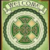 Bénédictions De L’Irlande Signe De Bienvenue Personnalisé Bénédictions De L’Irlande Signe De Bienvenue Personnalisé