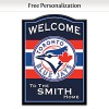 Toronto Blue Jays Personalized Welcome Sign Toronto Blue Jays Personalized Welcome Sign