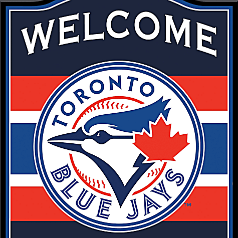 Toronto Blue Jays Personalized Welcome Sign Toronto Blue Jays Personalized Welcome Sign