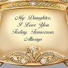 Daughter, I Love You Personalized Music Box Daughter, I Love You Personalized Music Box