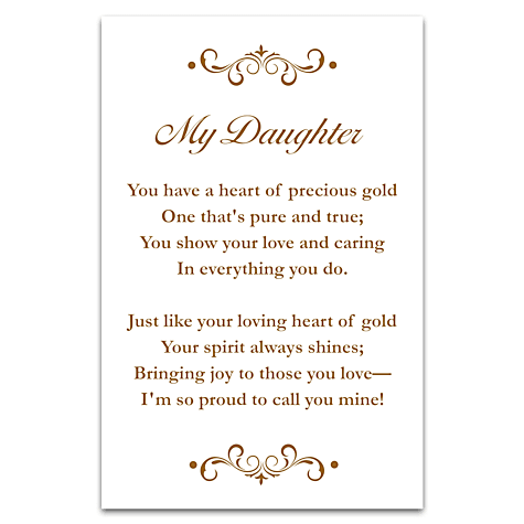 Daughter, I Love You Personalized Music Box Daughter, I Love You Personalized Music Box
