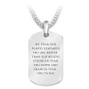 The Strength Of My Son Personalized Pendant Necklace The Strength Of My Son Personalized Pendant Necklace
