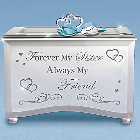 Forever My Sister, Always My Friend Personalized Music Box Forever My Sister, Always My Friend Personalized Music Box