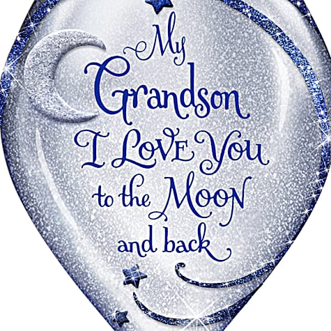 I Love You To The Moon And Back Personalized Ornament I Love You To The Moon And Back Personalized Ornament