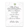 Birthstone Forever Loved Personalized Granddaughter Necklace Birthstone Forever Loved Personalized Granddaughter Necklace